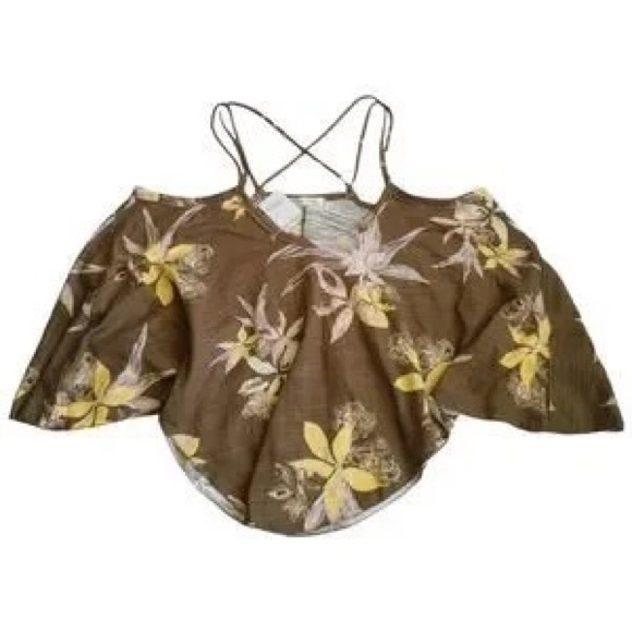 Free People HEY GIRL COTTON TANK TOP IN ARMY COMBO - Picture 5 of 9